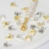 14K and 18K Gold Plated Faceted Square Beads for DIY Bracelets and Necklaces