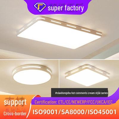 Modern Round LED Ceiling Lamp for Bedroom & Living Room - Full Spectrum Lighting
