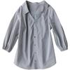 Women's Chic V-Neck Three-Quarter Sleeve Loose Top for Spring & Summer