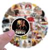 60 Cowboy Cartoon Stickers: Western-themed, waterproof decals for journals, water bottles, and laptops.