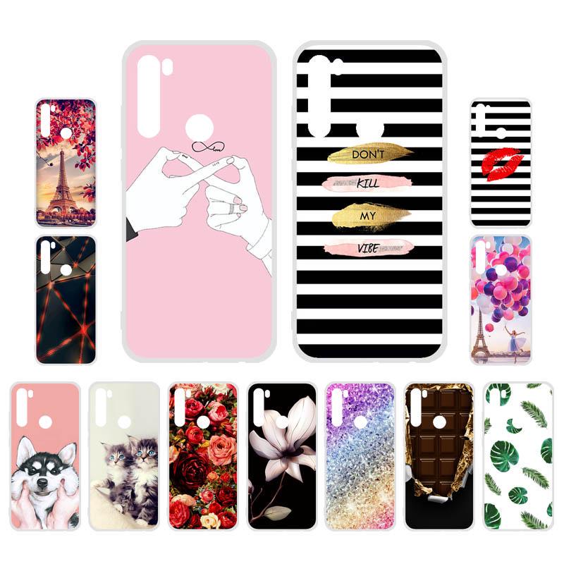 

Мягкий TPU Силиконовая обложка телефона для Xiaomi Redmi Примечание 8T 6,3 дюйма