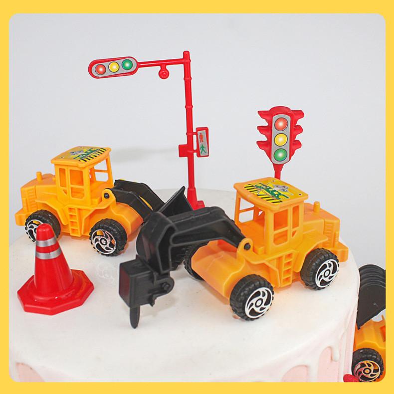 Engineering Vehicle Toy Set  With Multiple Styles For Kids Learning And Develop
