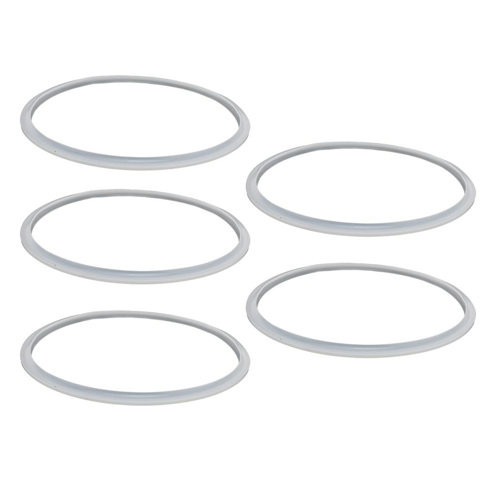 5pcs Sealing Ring Food Grade Silicone Pressure Cooker Gasket Replacement for Aluminum Alloy Pressure Pot Accessories