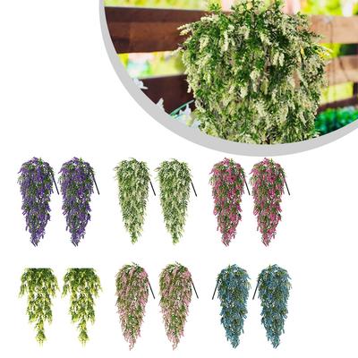 Artificial Flower Vine Faux Plants Wisteria Decoration
