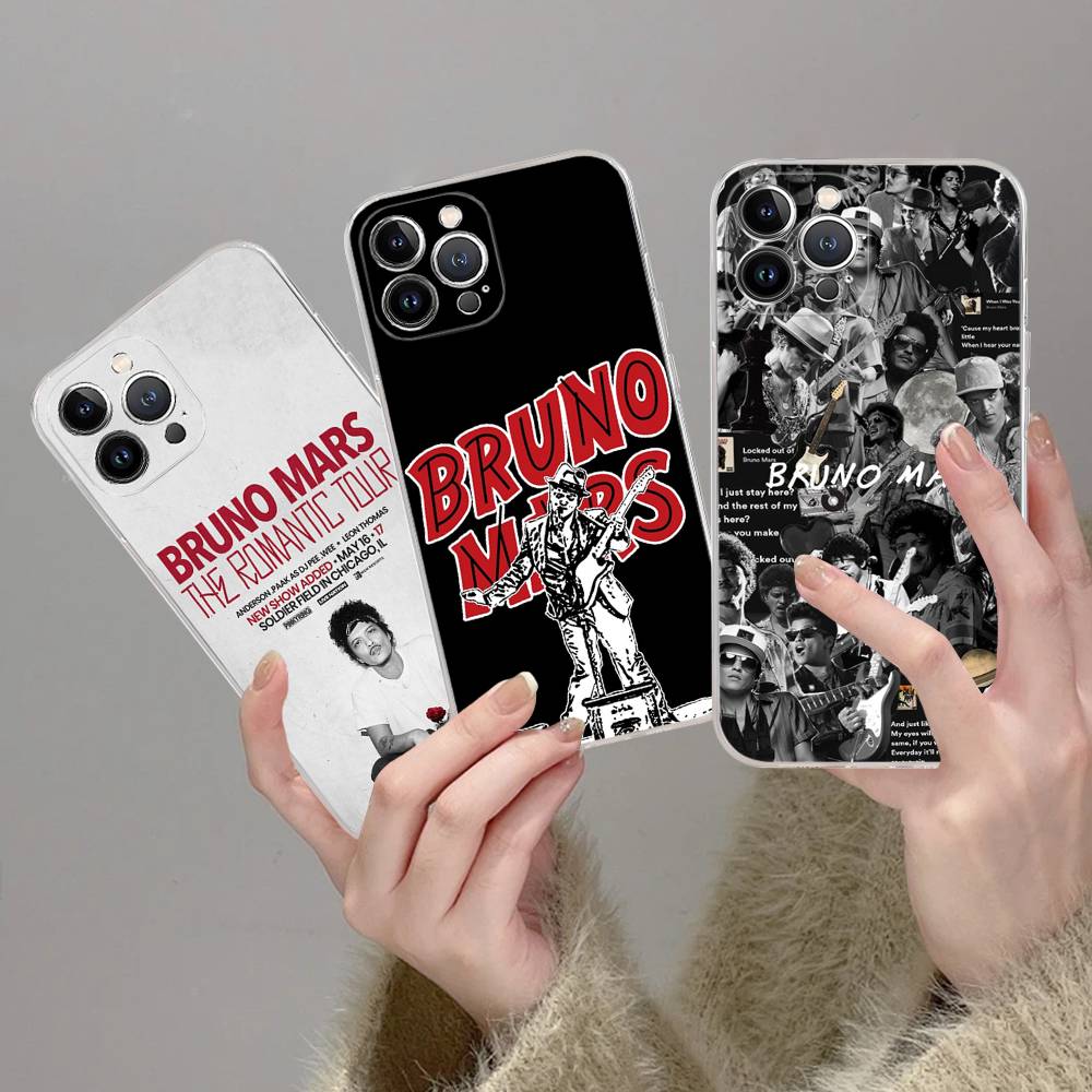 Berömt Bruno Mars Det Romantiska Telefonfodral För IPhone 17 16 14 11 12 13 15 Pro Max 14 Plus 17 Air Cover