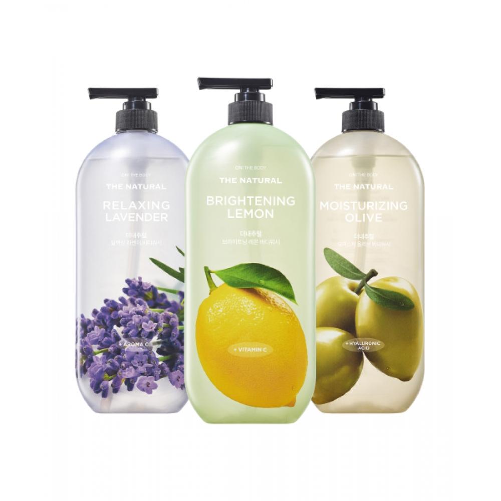 OnTheBody The Natural Body Wash 900g 3 Pcs  Choose 1 Of 3 Types Olive scent x 3