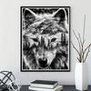 5D DIY Diamond Painting ,wolf,for Adult and Kids,Embroidery Kits,Full Rhinestones Diamond Painting, Handmade Home Decor Gifts