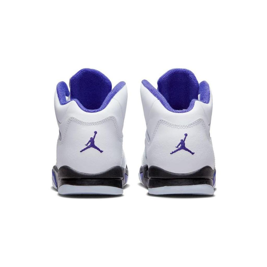 Air Jordan Jordan 5 Retro PS Concord Kids Sneakers White Black Dark-Concord 440889-141
