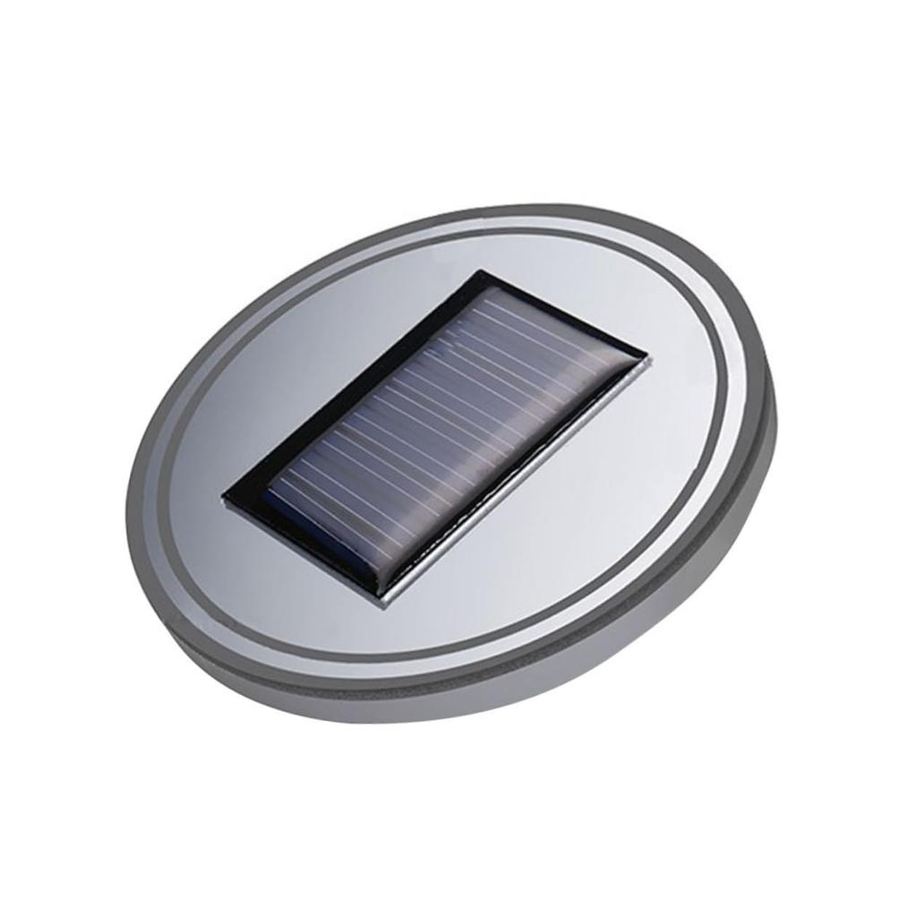 FOMIYES Led Cup Holder Mat Solar Led Cup Mat Car Cup Mat Led Cup