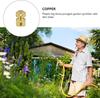 4-way Water Quick Connector High Pressure Quick Coupling For Car Washer Water Gun Adapter Joints Garden Irrigation Accessories