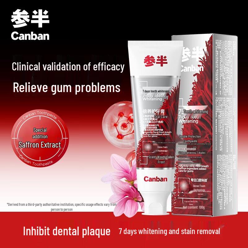Cenban Saffron Intensive Gum Care & Whitening Toothpaste