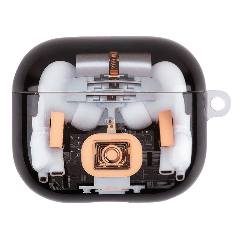 

Для AirPods 4 Чохол для навушників Механічна структура ТПУ Захисна кришка, стійка до падінь