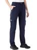 Gopune Women's Trekking Pants, Water-Repellent Quick-Dry Stretch Cargo Pants for Hiking, Golf, Camping, Fishing, UV-Cut Cooling Lightweight (Navy, L)