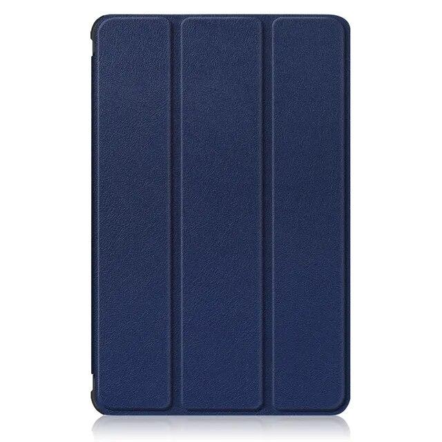 

Для Samsung Galaxy Tab A7 10.4 (2020) SM-T500 SM-T505 Футляр Lightweight Slim Shell Folio Stand Tablet Protection Cover синій