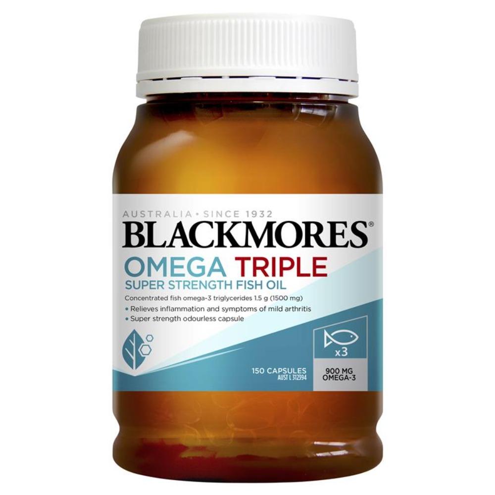 BLACKMORES OMEGA TRIPLE 1552mg 150capsules
