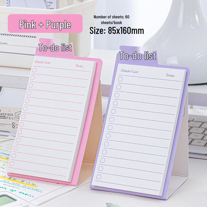 High-Value Stand-Up Sticky Note Pad for Elementary Students - Tearable Non-Adhesive Mini Notebook