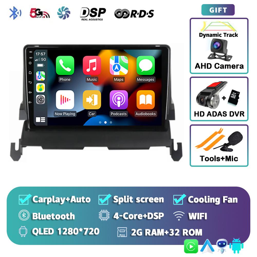 Android 14 Carplay Auto 4G+WIFI Car Radio For Dodge Journey 2009 2010 2011 2012 Multimedia Video Player 2din GPS Stereo Audio BT