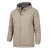 Men Jacket Hooded Windbreaker Jacket Windproof and Waterproof Outdoor Windbreaker Jacket Men
