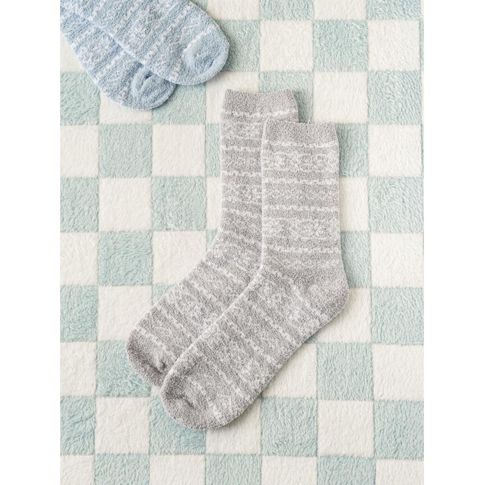 

Monfoot Men S Snowflake Point Sleep SockS Grey