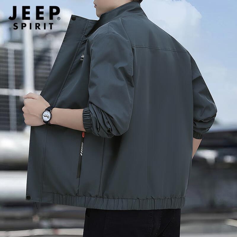 JEEP SPIRIT Men's Casual Slim Fit Jacket