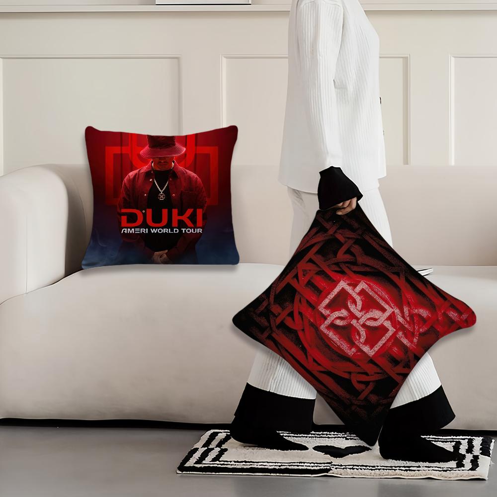 Singer D-Duki Cushion Cover Living Room Accent Couch Back Support Square Lounge Restful Nap Companion Pillow Case