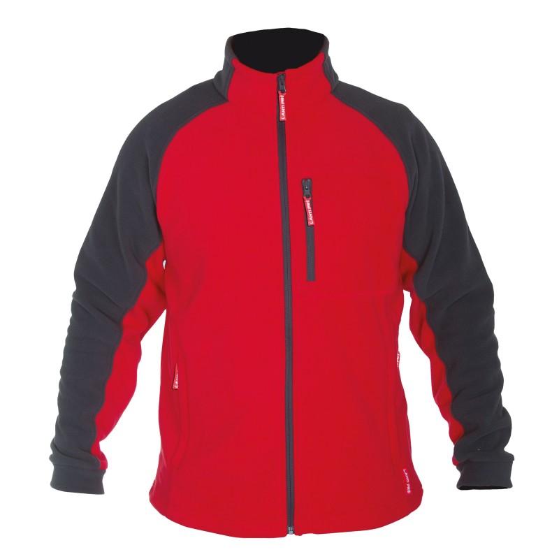 Lahti Pro Warm Fleece Sweatshirt Red And Gray | Size Code Lpbp1 1 Pc