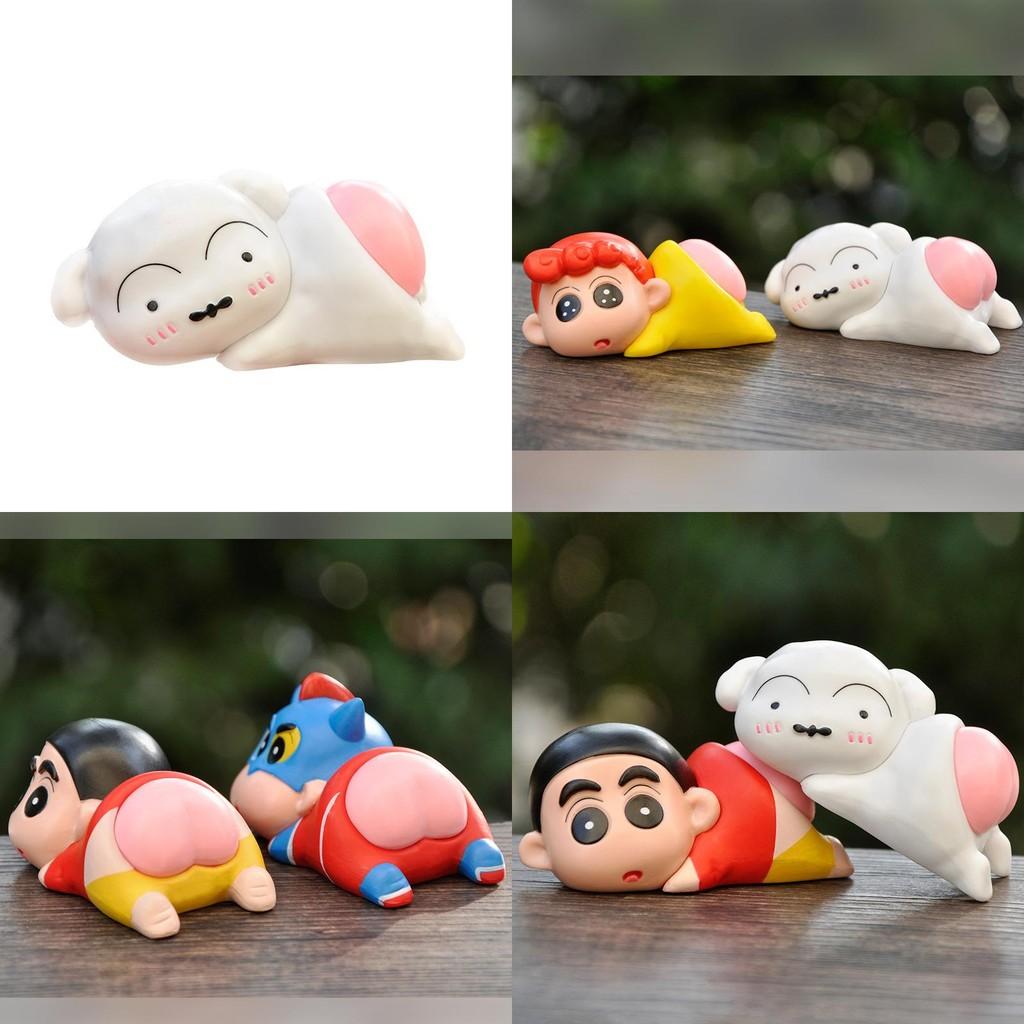 Shin Chan Crayon Pvc Anime Figure Desk Ornament For Home Office Gifts Decor