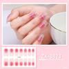 Nail Polish Stickers Self-Adhesive Nail Sticker Manicure Sticker Waterproof Full Wrap Nail Strips with Nail File