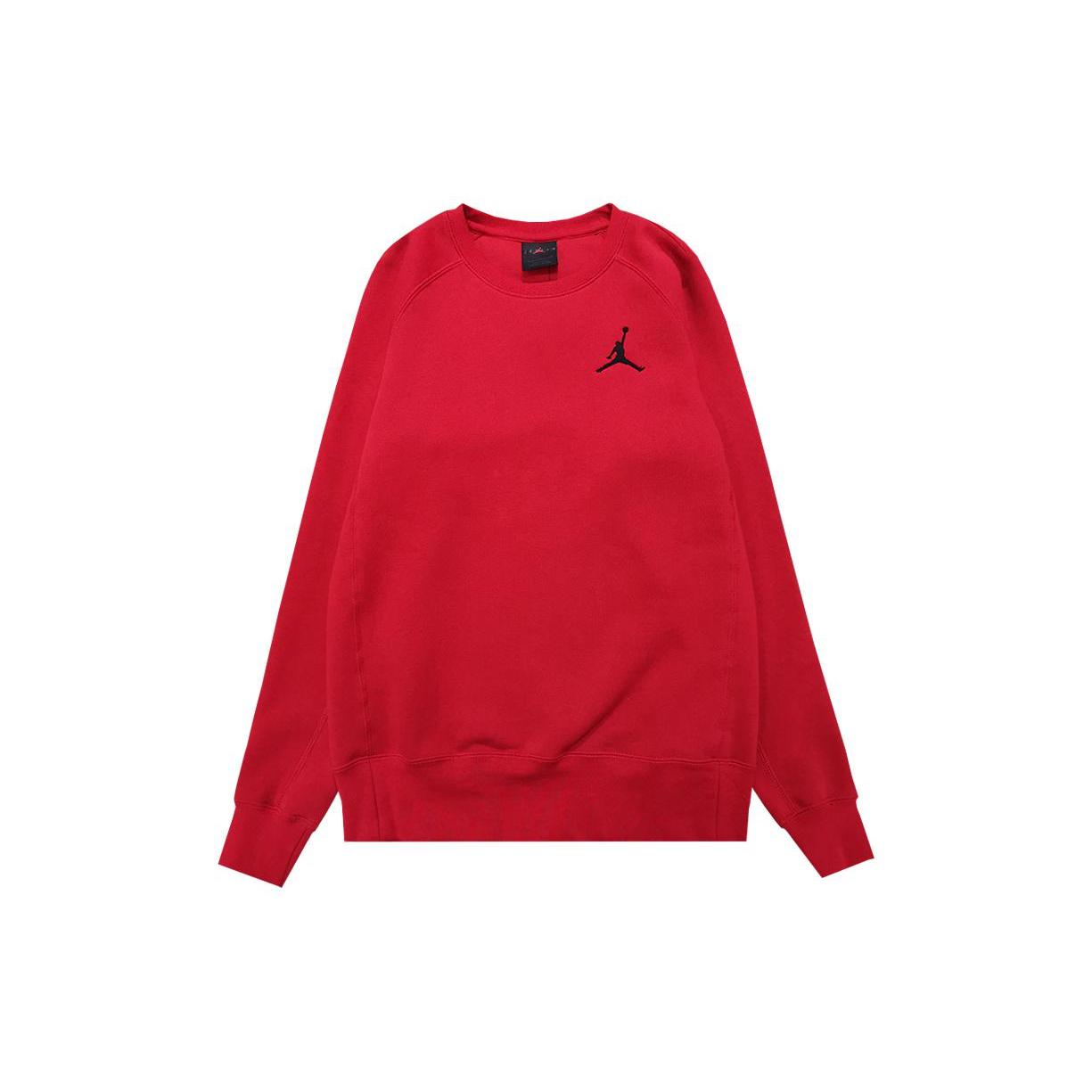 Jordan Solid Color Embroidered Sweatshirt Men`s