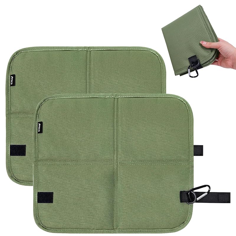 AYO Foldable Outdoor Seat Cushion with Carabiner, Lightweight, Compact, Waterproof, Moisture-proof, Portable, Heat/Cold Insulation, Thick, Single