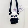 Cartoon Panda Plush Shoulder Bag Cute Little Girl Slung Shoulders Childlike