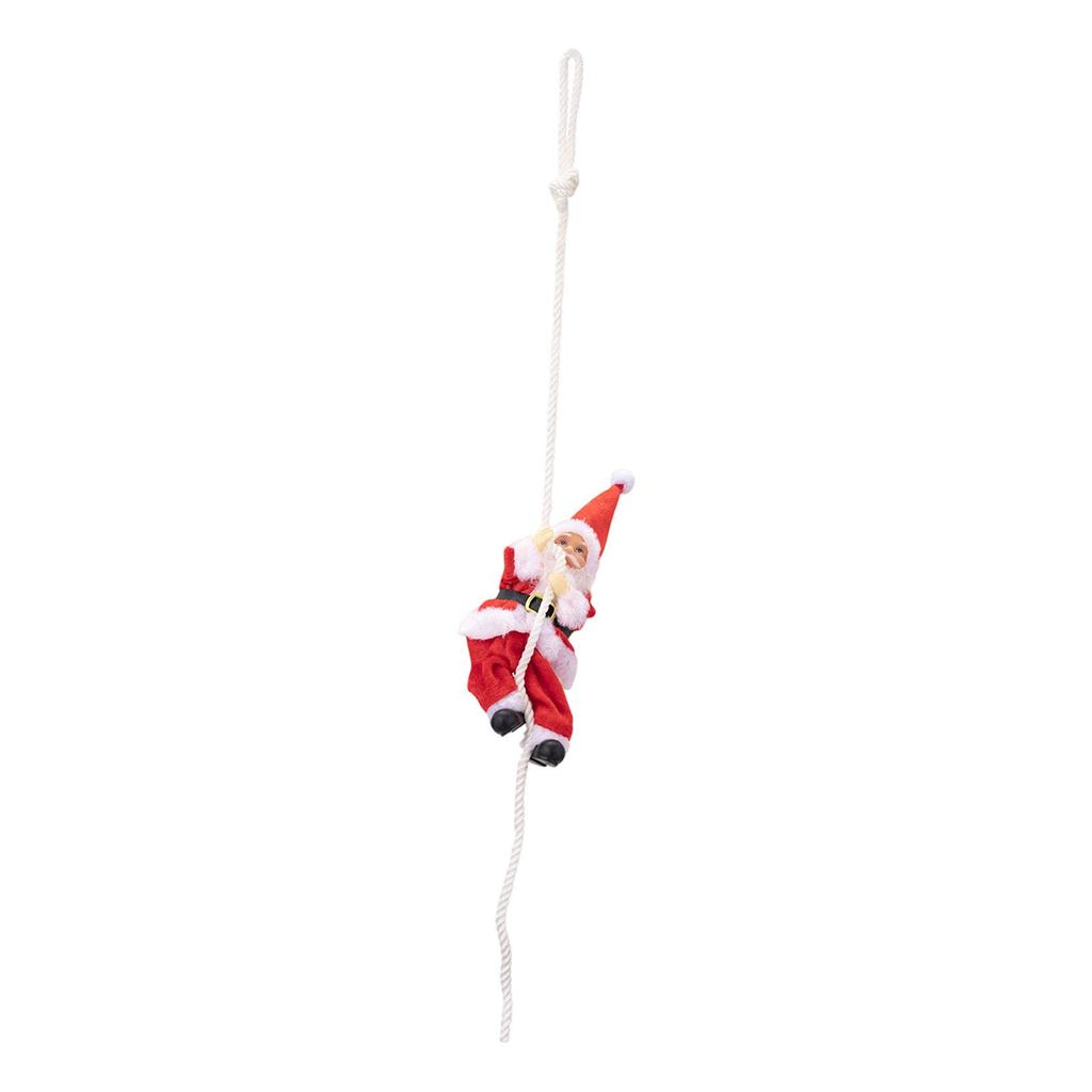 Christmas Santa Climbing Rope Christmas Ornament Santa Figure