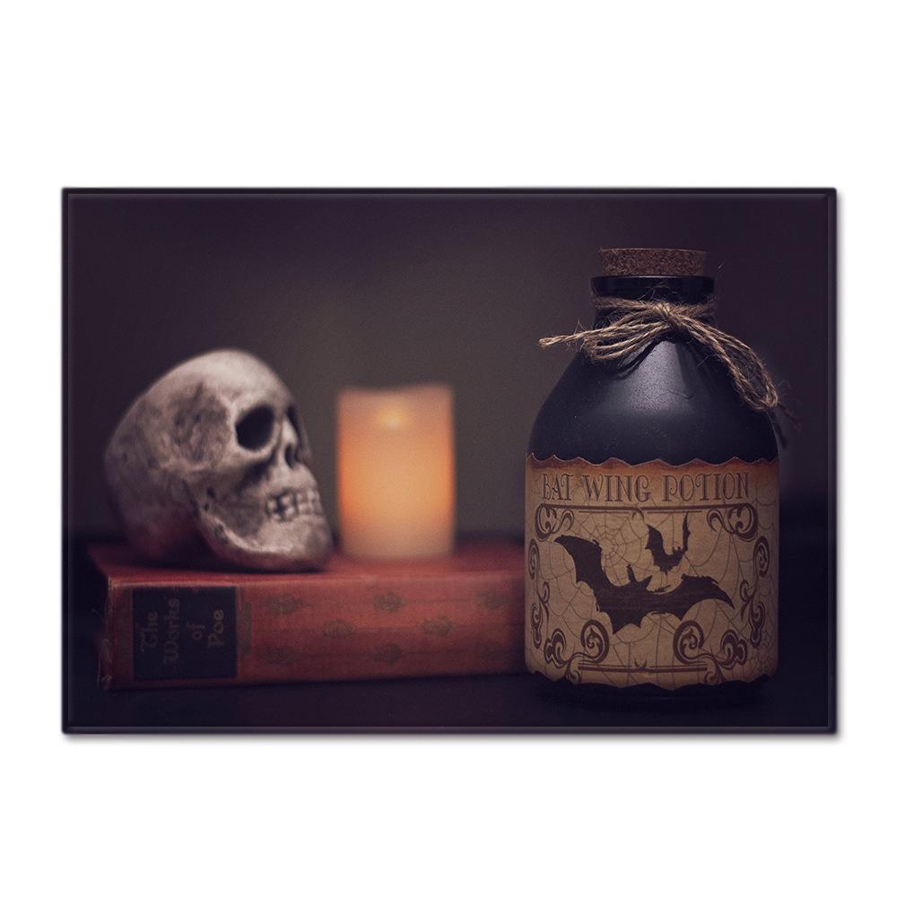 Skull Living Room Floor Mat Bedroom Dining Room Carpet Carpet Doormat