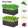 Garden Planting Bag with Handles Multi-size Felt Grow Bag Rectangle Planting Nursery Pot Vegetable Tomato Potato Planting Bags