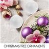 25Pcs 7Cm White Solid Round Polystyrene Balls Craft Spheres for DIY Painting Cutting Gluing Sanding Wedding Christmas Party