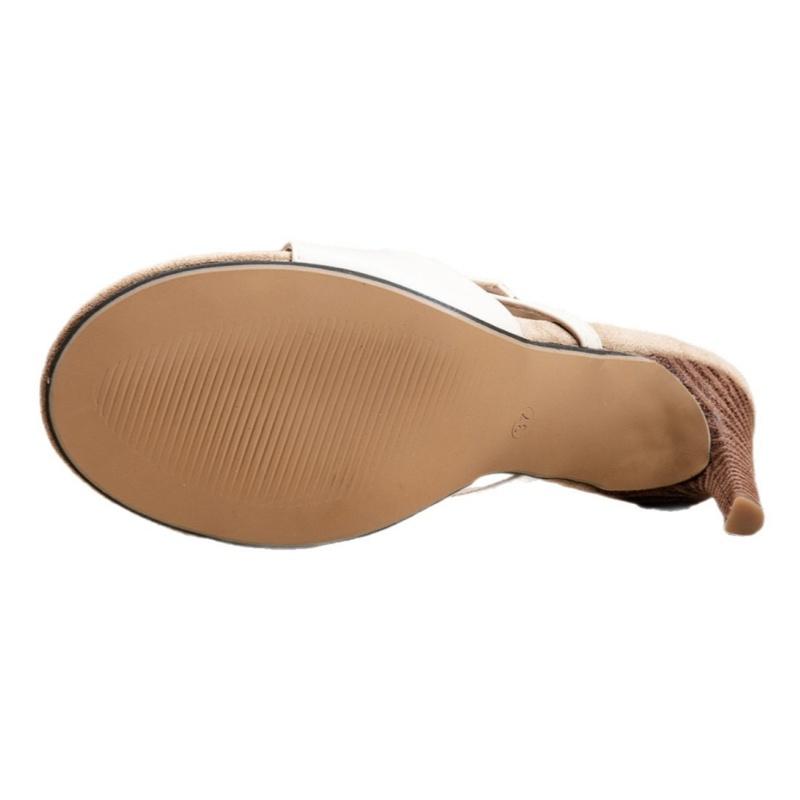 Fashion 2025 Summer New Style High Heels Women Flip Flops Sexy Party Sandals Fashion Slip On Plus Size Women Pumps Ladies Slippers