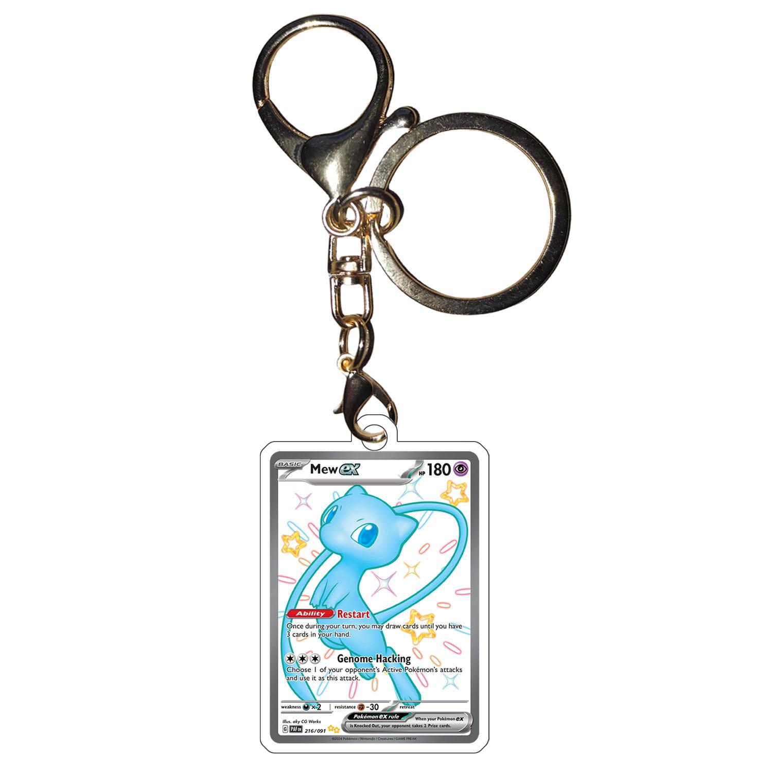 

Pokemon Anime Mew Keychains Alakazam Pidgeot Forretress Gardevoir Toedscruel Noivern Diy Acrylic Action Figures Game Collection 3.4x5.2cm