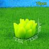 10Pcs Mini Resin Simulated Grass Pile Moss Micro Landscape Decoration Crafts Micro Landscape Garden Decoration Accessories