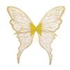 Fantasy Lightweight Fairy Wings Colorful Organza Sparkling Angel Wings Sparkling Durable Dress Up Wings for Women Girls