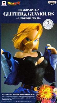 BANPRESTO Dragon Ball Z GLITTER & GLAMOURS -ANDROID NO.18- Regular Color Single Item