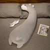 Giant Stuffed Animals Plush Pillow Cute Large Long Unicorn Dino Husky Flamingo Leg Pillow Kawaii Giraffe Baby Bed Cushion Decor