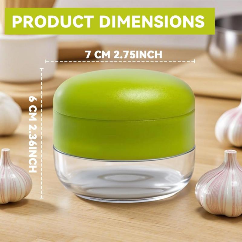 Garlic Mincer for Kitchen Easy to Use Mini Garlic Press Chopper with Garlic Guard, Kitchen Tool for Food Preparation and Cooking