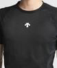 DESCENTE Relax Fitshrits Cool Long Sleeve Baseball Size L Men's Underwear, Black,