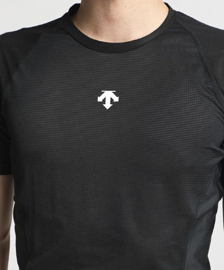 DESCENTE Relax Fitshrits Cool Long Sleeve Baseball Size L Men's Underwear, Black,