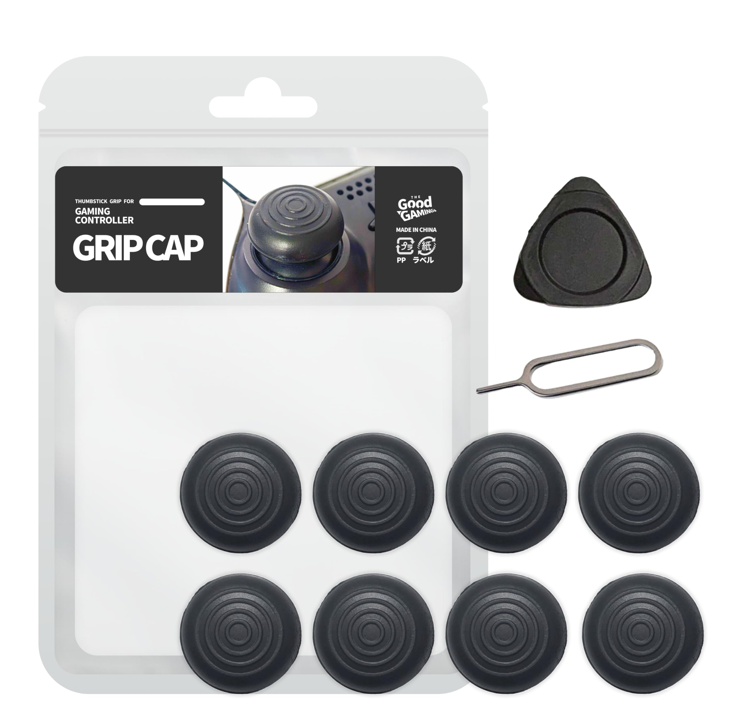 

TGG Freak FREEK Thumbstick Grip Caps for Xbox Switch and Switch 2 2 Controllers Improves Aim and FPS Assist The Good Gaming PS5, PS4, Pro, Joy-Con чорний
