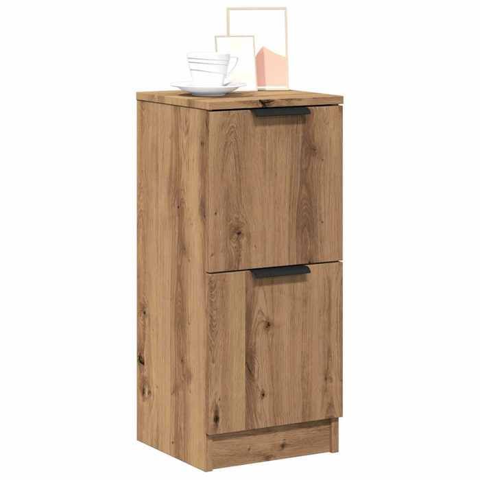 VidaXL Buffet Artisanal Oak 30x30x70 Cm Engineered Wood 856961
