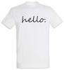 Hello. T-Shirt Fun Geek Nerd Computer Scientist Social Interaction Introvert