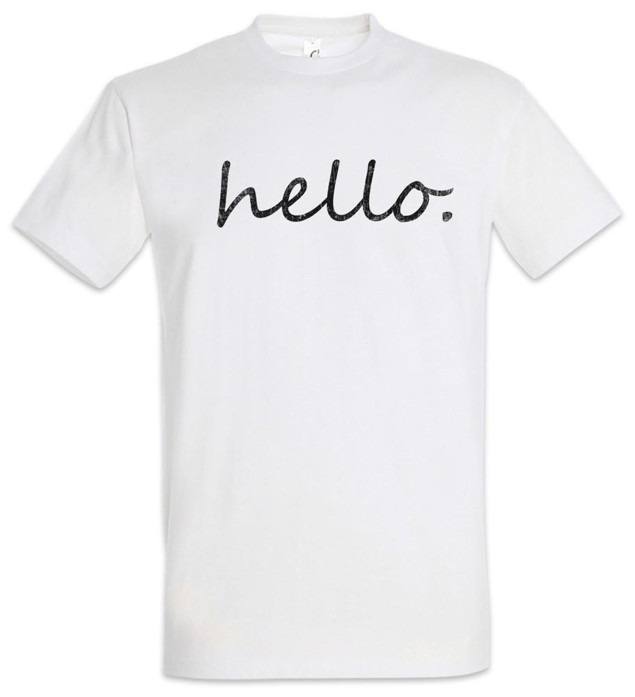 Hello. T-Shirt Fun Geek Nerd Computer Scientist Social Interaction Introvert