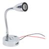 RV Reading Light LED Chrome Indoor Bedside Lamp Boat Yacht USB 3 Adjustable Light Color Touch Lamp D
