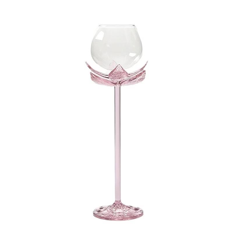 Shangqi High Borosilicate Glass Lotus Goblet